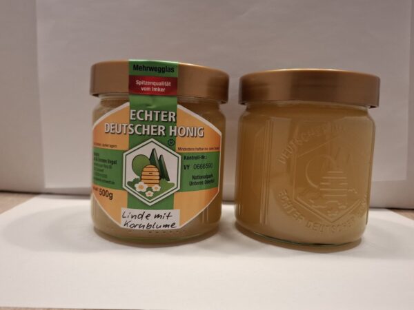 Lindenhonig mit Kornblume
