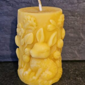 Osterkerze Hase sitzend 95 mm x 60 mm