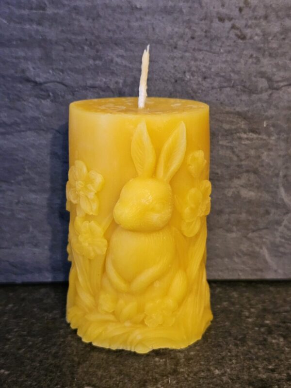 Osterkerze Hase  95 mm x 60 mm