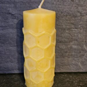 Stumpenkerze- Wabe 115 mm x 40 mm