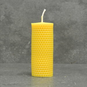 Waben Stumpenkerze 105 mm x 40 mm