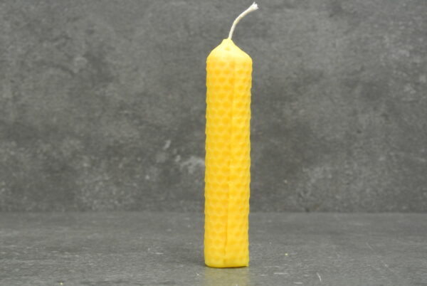 Waben-Stumpenkerze 120 mm x 20 mm