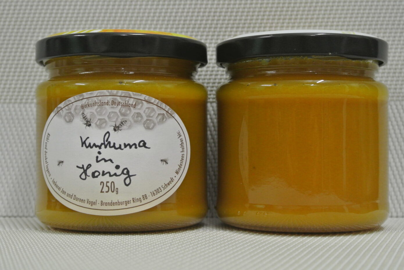 Kurkuma in Honig